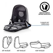 XD DESIGN ANTI-THEFT BACKPACK BOBBY HERO REGULAR GREY P/N: P705.292