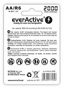 Rechargeable batteries everActive Ni-MH R6 AA 2000 mAh Silver Line - 2 pieces