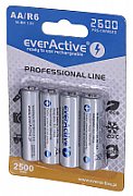 Rechargeable batteries everActive Ni-MH R6 AA 2600 mAh Professional Line
