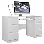 Topeshop KUBA BIEL MAT computer desk White