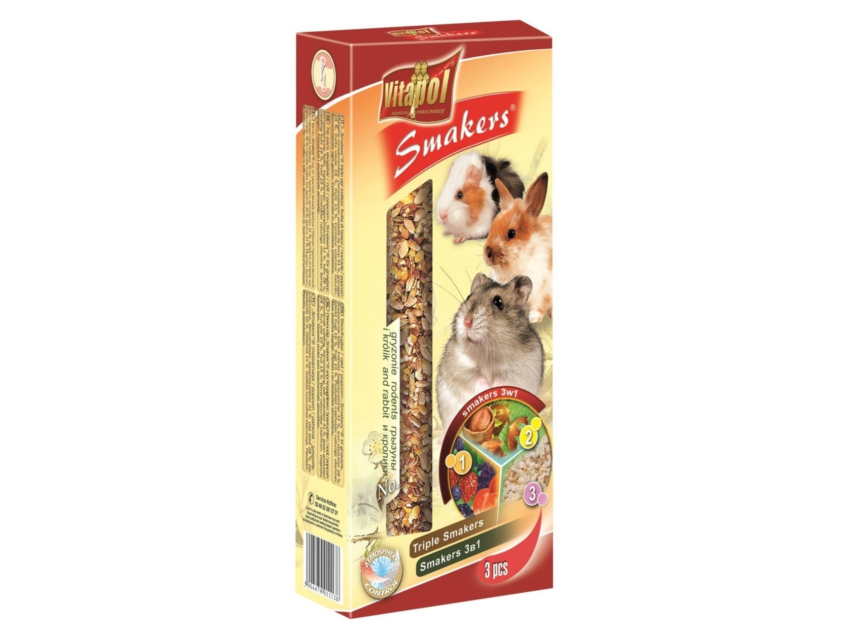 Vitapol zvp-1113 Snack 135 g Guinea pig, Hamster, Mouse, Rabbit