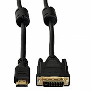 Akyga AK-AV-11 video cable adapter 1.8 m HDMI Type A (Standard) DVI-D Black