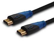 Savio CL-02 HDMI cable 1.5 m HDMI Type A (Standard) Black,Blue