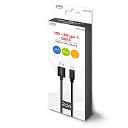 Savio CL-129 USB cable 2 m USB 2.0 USB A USB C Black