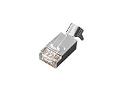 Alantec-Wtyk RJ45 STP na drut 23AWG do zacisk. NI036