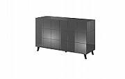 Cama sideboard 2D REJA graphite grey gloss/graphite grey gloss