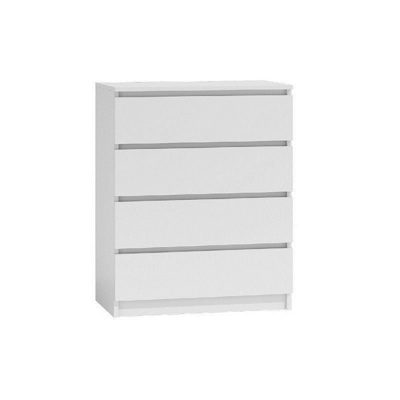 Topeshop M4 BIEL chest of drawers