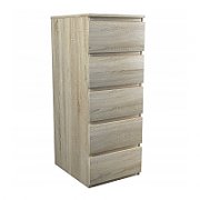 Topeshop W5 SONOMA chest of drawers