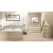 Topeshop M4 SONOMA chest of drawers