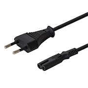 SAVIO Power cable (M) 2pin, 1.2m CL-97