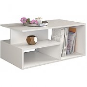 Topeshop PRIMA BIEL coffee/side/end table Coffee table Free-form shape 1 leg(s)