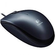 MOUSE LOGITECH,  M90 , PC sau NB, cu fir, USB, optic, 1000 dpi, butoane/scroll 3/1, , negru,  910-001794  (include TV 0.15 lei)