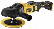 DEWALT DCM849N-XJ car polisher 180 mm 18V Black, Yellow