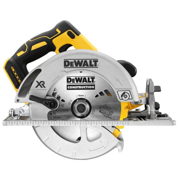 DeWALT DCS572N-XJ portable circular saw 18.4 cm Yellow 5500 RPM