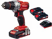 Einhell TE-CD 18/2 Li Keyless Black,Grey,Red 3.78 kg