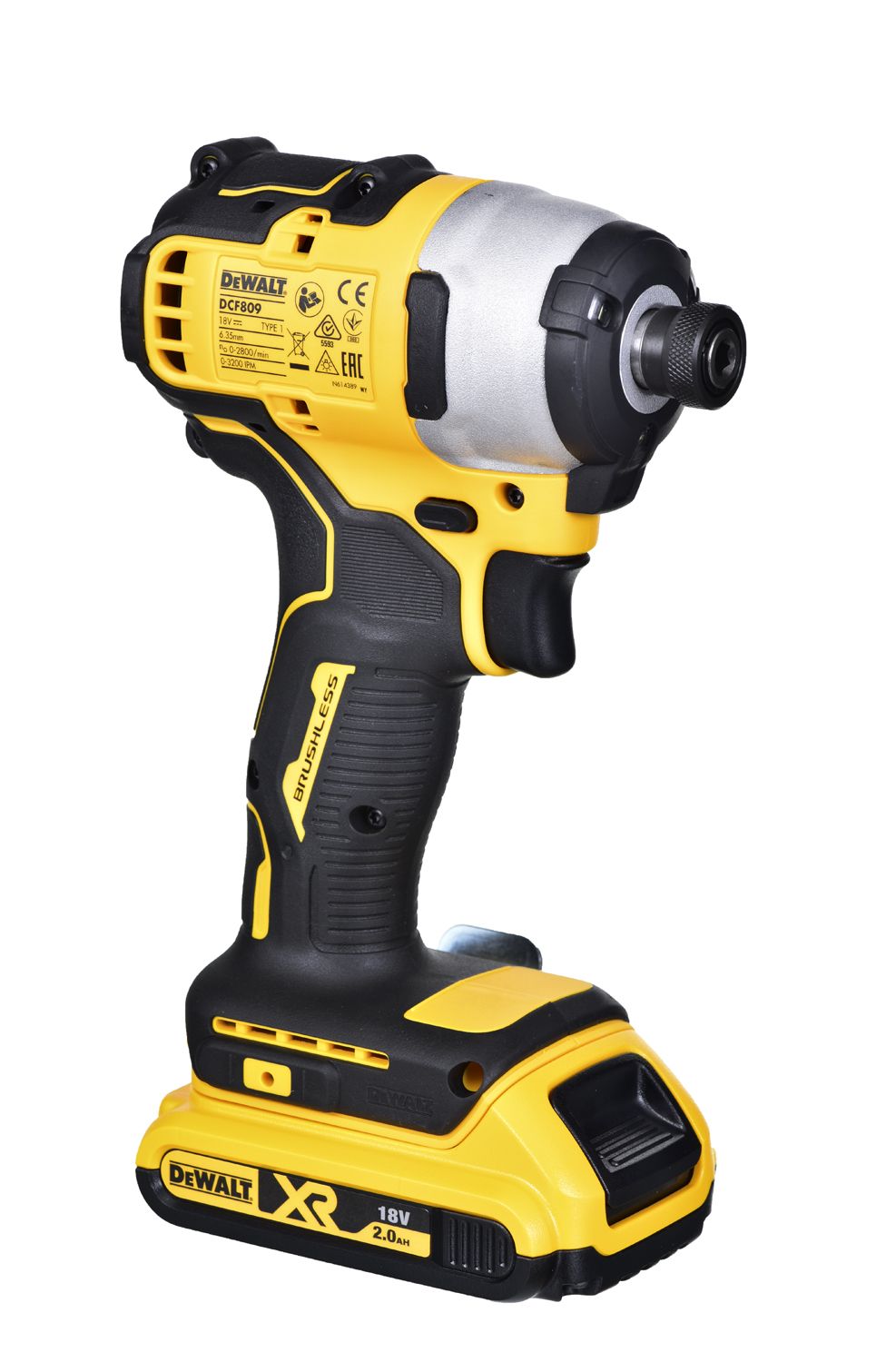 DeWALT DCF809D2T Black,Yellow 3200 RPM