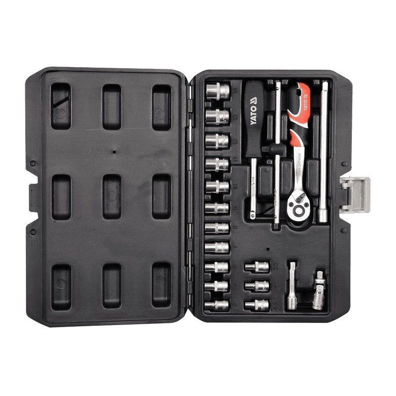 Wrench set YATO 20 pcs 1/4  14491