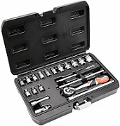 Wrench set YATO 20 pcs 1/4  14491