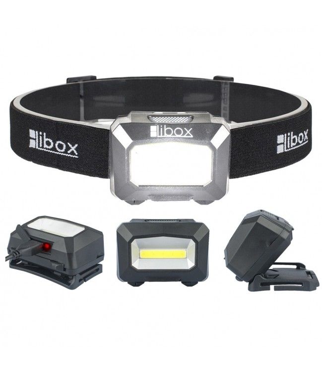 Libox LB0107 flashlight Black Headband flashlight LED
