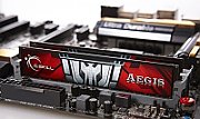 Memorie G.Skill Aegis 16 GB DDR3 1600 MHz CL11, kit 2 x 8 GB, Rosu-argintiu