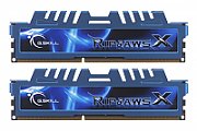 Memorie G.Skill RipjawsX 16 GB DDR3 1600 MHz CL9, kit 2 x 8 GB, XMP, Albastru-negru