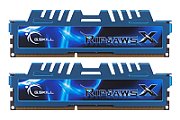Memorie G.Skill RipjawsX 16 GB DDR3 1600 MHz CL9, kit 2 x 8 GB, XMP, Albastru-negru