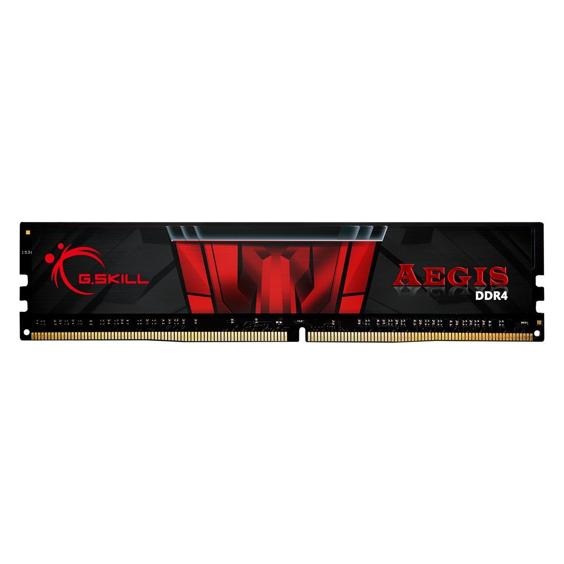 Memorie G.Skill Aegis 8 GB DDR4 2400 MHz CL17, Negru-rosu