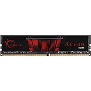 Memorie G.Skill Aegis 8 GB DDR4 2400 MHz CL17, Negru-rosu