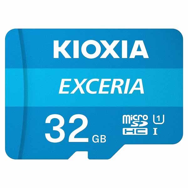 Kioxia Exceria memory card 32 GB MicroSDHC Class 10 UHS-I