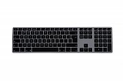 MATIAS Keyboard aluminum MAC HUB 2XUSB SPACE GRAY