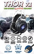 Rebeltec Gaming headphones THOR 7.1 virtual surround