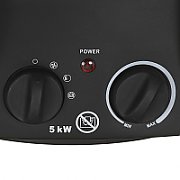 NEO TOOLS 90-064 electric space heater Ceramic PTC 5000 W Black