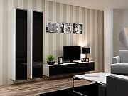 Cama Full cabinet VIGO '180' 180/40/30 white/black gloss