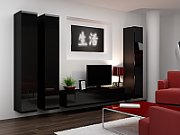 Cama Full cabinet VIGO '180' 180/40/30 black/black gloss