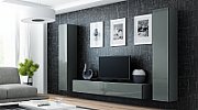 Cama Full cabinet VIGO '180' 180/40/30 grey/grey gloss