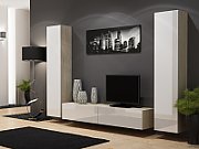 Cama Full cabinet VIGO '180' 180/40/30 sonoma/white gloss