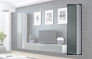 Cama Full cabinet VIGO '180' 180/40/30 white/grey gloss