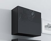 Cama Square cabinet VIGO 50/50/30 black/black gloss