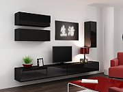 Cama Cabinet VIGO  90  full 90/35/32 black/black gloss