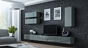 Cama Cabinet VIGO  90  full 90/35/32 grey/grey gloss