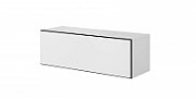 Cama full storage cabinet ROCO RO1 112/37/39 white/black/white