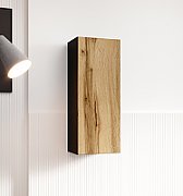 Cama cabinet VIGO  90  full 90/35/32 black/wotan oak