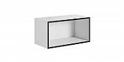 Cama open storage cabinet ROCO RO4 75/37/37 white/black