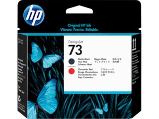 HP 73 printhead chromatic red matte black and chromatic red 1-pack