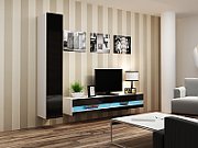 Cama TV stand VIGO NEW 30/180/40 white/black gloss