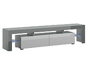 Cama TV stand TORO 200 grey/white gloss