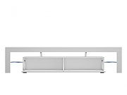 Cama TV stand TORO 200 grey/white gloss