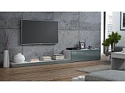 Cama TV stand LIFE 300/42/35 white/white gloss
