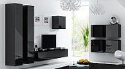 Cama TV Stand VIGO '180' 30/180/40 black/black gloss