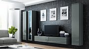 Cama TV Stand VIGO '180' 30/180/40 grey/grey gloss